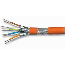 Cat7 cabos de par trançado para Internet Ethernet com jaqueta LSZH